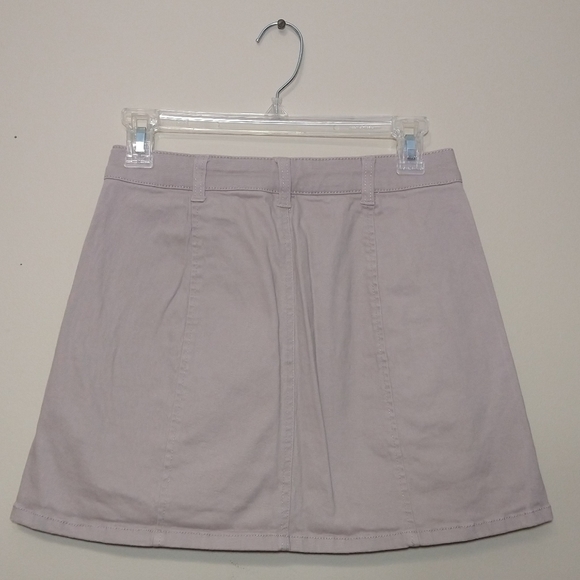 🌹Celebrity Pink Dusty Rose Skater Skirt with Buttons Down the Front Small - Picture 5 of 5